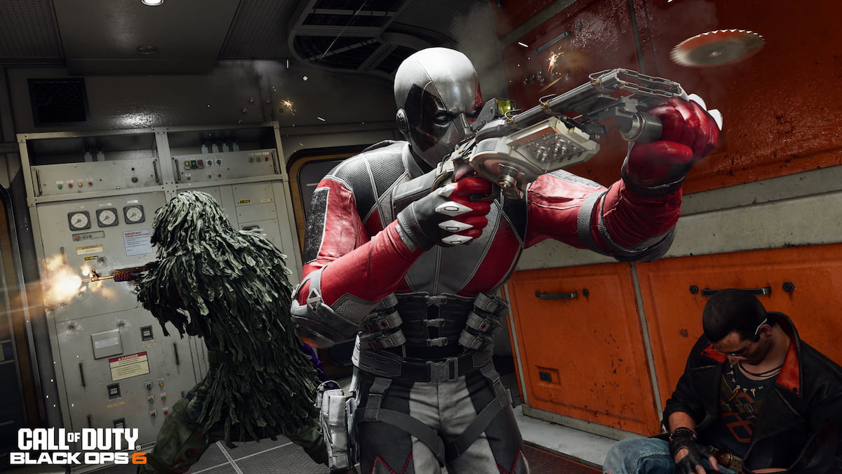 Operator using a gun