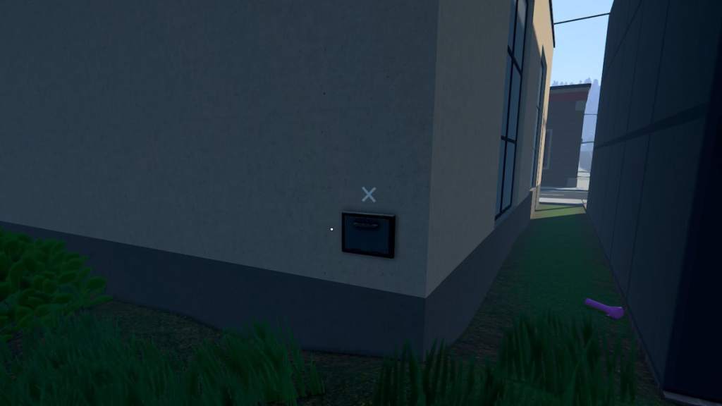 Schedule 1 dead drop behind Hyland Medical