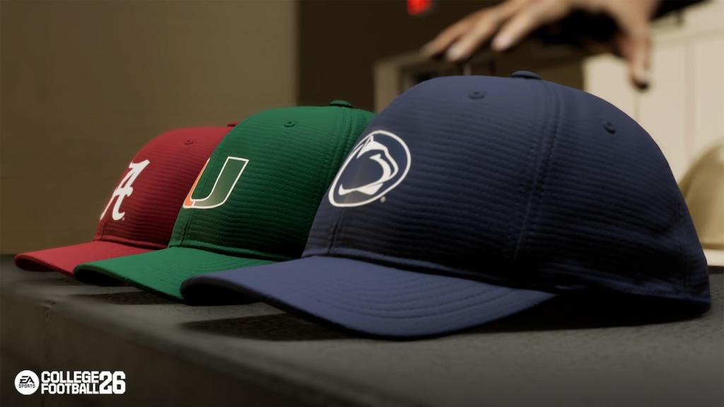 Hat ceremony in College Football 26