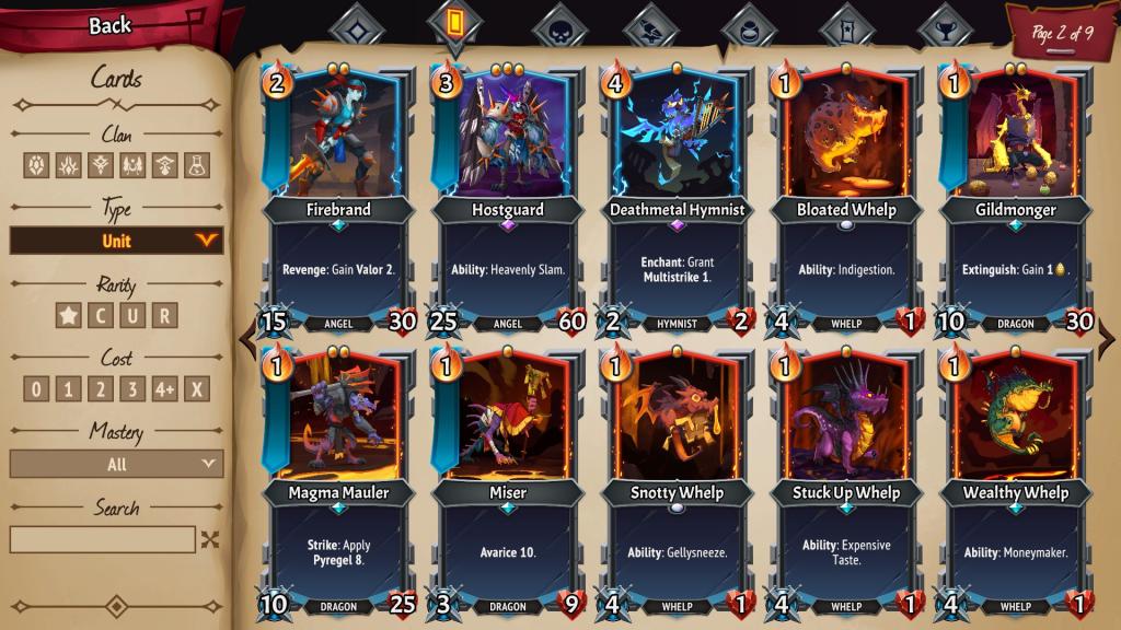 Units in Monster Train 2