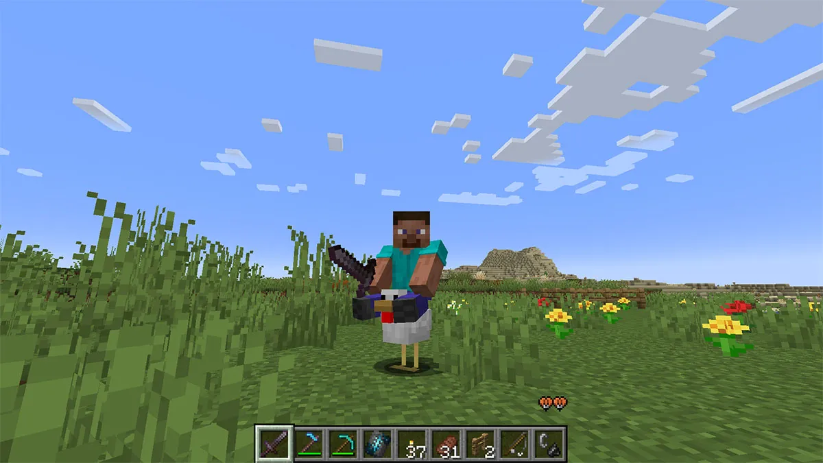 How to summon a chicken jockey in Minecraft (Java and Bedrock ...