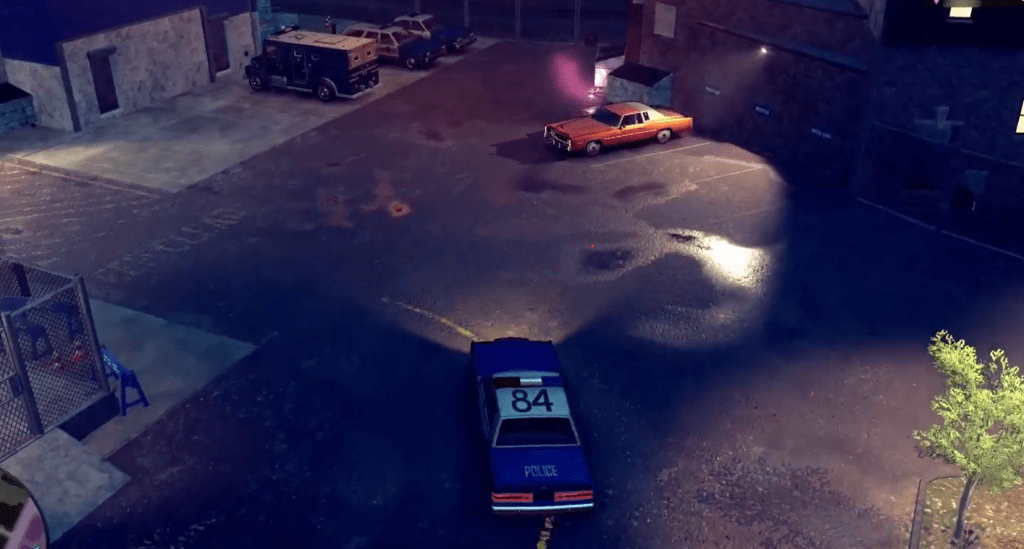 Chief's Car in The Precinct