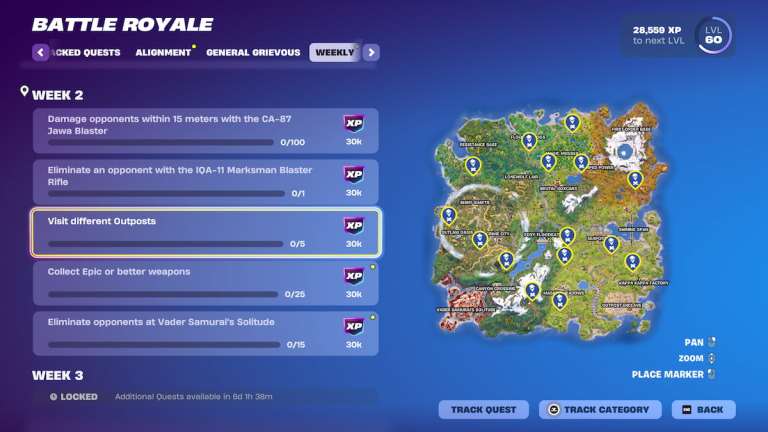 First Order Outpost How to visit different outposts in Fortnite Chapter 6, season 3 ...