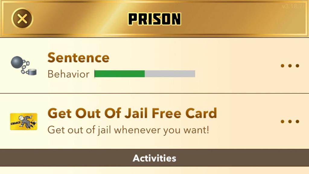 BitLife get out of jail free card