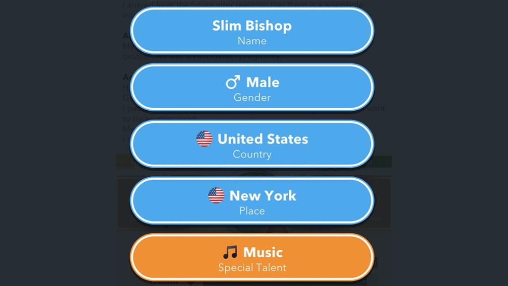 BitLife New York starting location