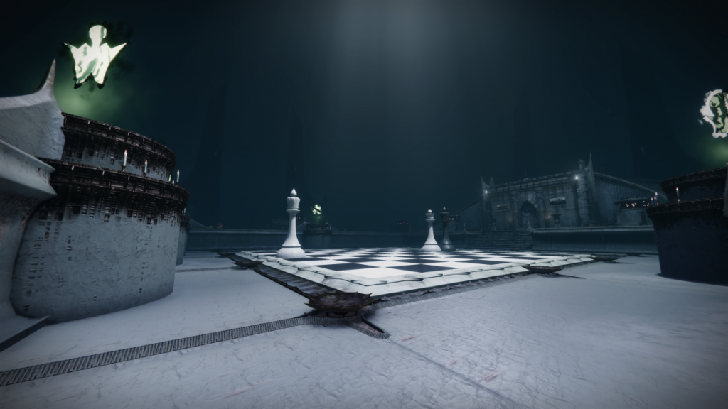 Giant chess board Destiny 2.