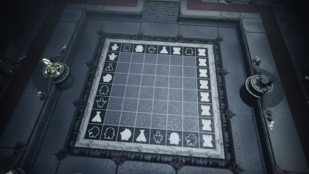 Destiny 2 chess FEN code.