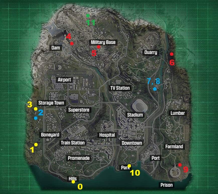 How to use Red Access Card and Blue Access Card in Warzone Verdansk ...