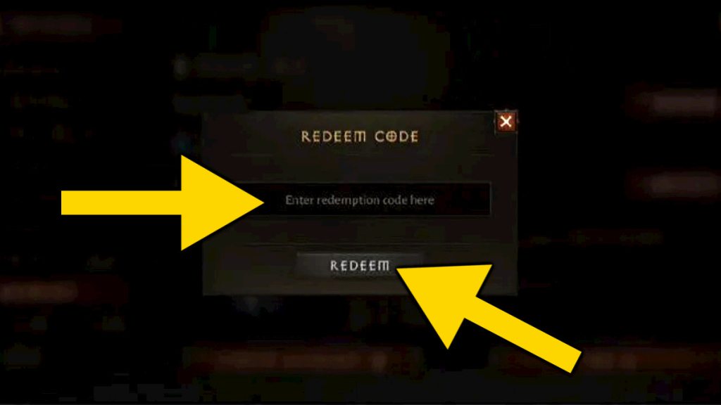 How to redeem Diablo Immortal codes - Method 2.