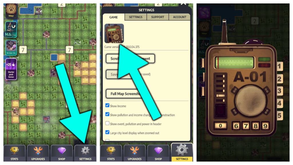 How to redeem Post Apo Tycoon codes.
