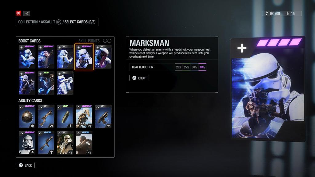The Marksman card.
