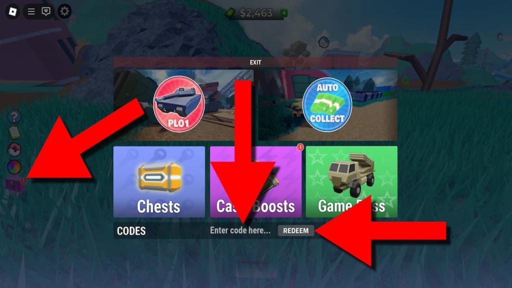 How to redeem Bunker Tycoon codes
