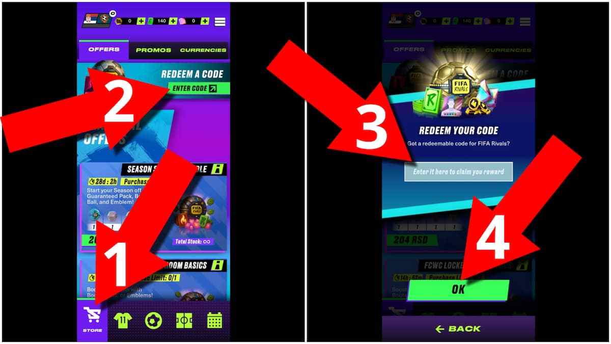 Redeem Code In Rivals FIFA Rivals codes (December 2025) – Destructoid