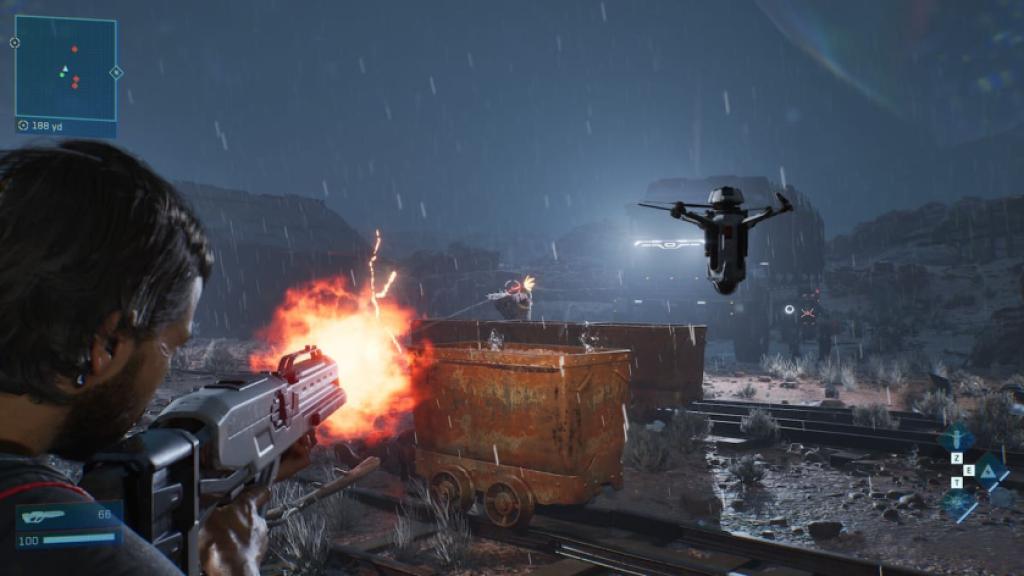 Mindseye drone combat screenshot