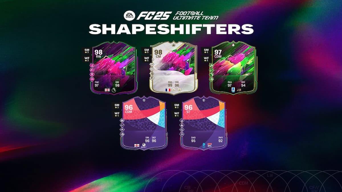 Promo art for EA FC 25 Shapeshifters Team 4