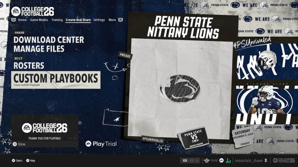 How to use custom playbooks in Dynasty in College Football 26 – Destructoid