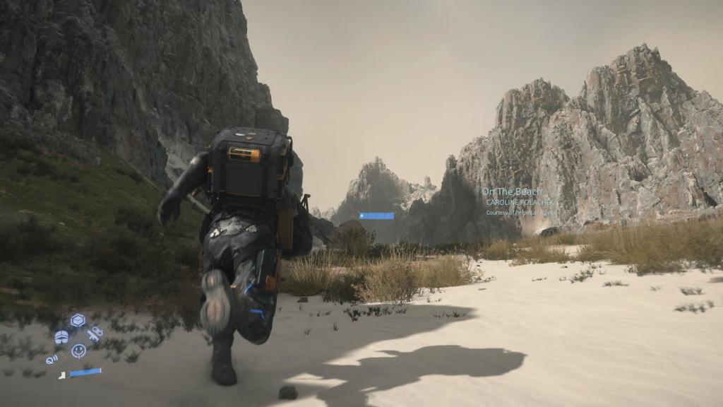 Death Stranding 2 Sam running