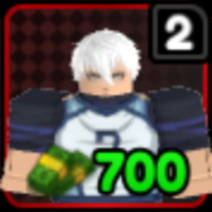 Neymar unit from the All Star Tower Defense X Roblox experience.