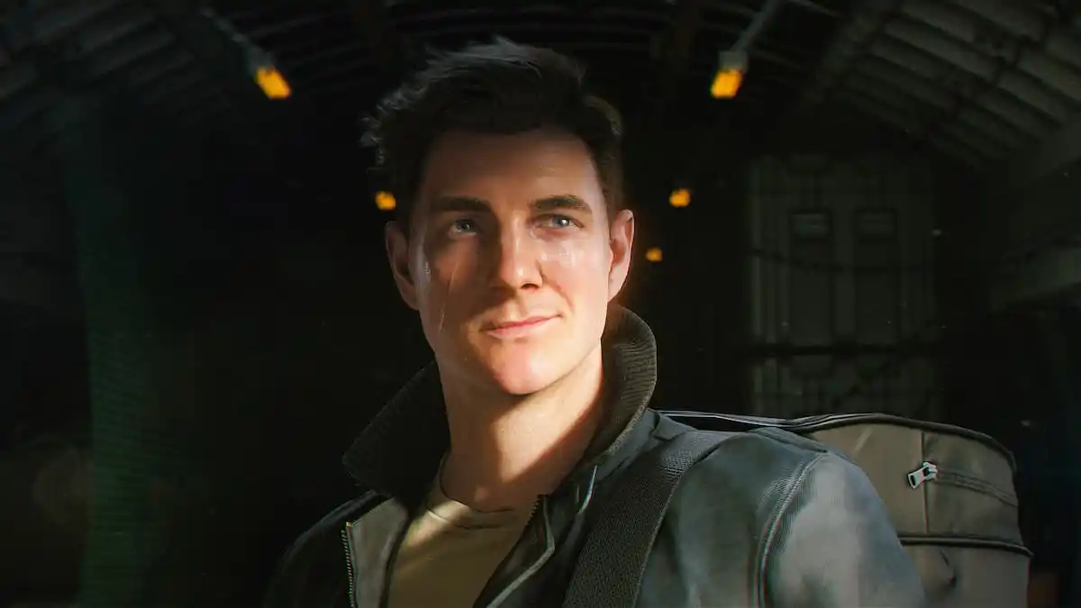 A young James Bond smiling and looking at the camera in 007 First Light.