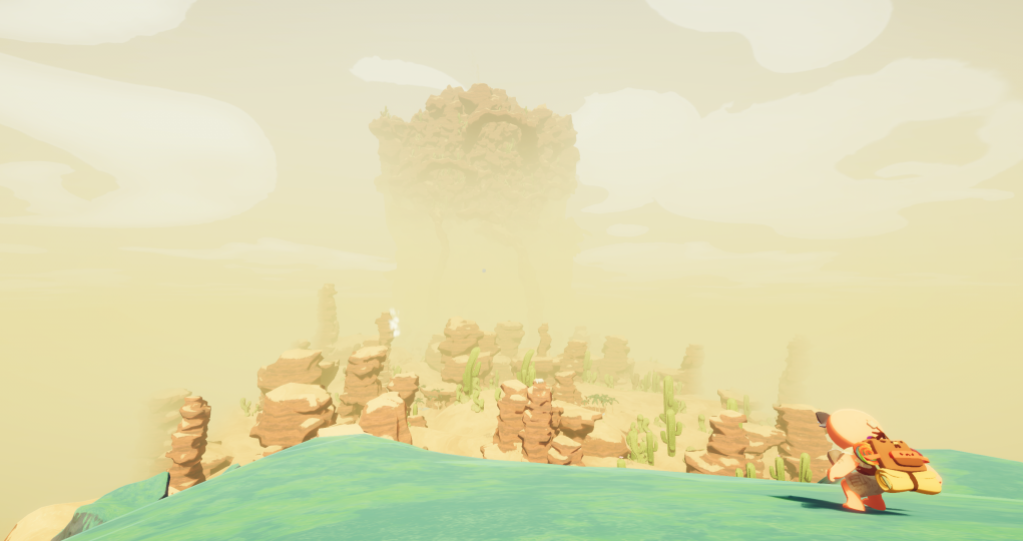 The Mesa biome in PEAK