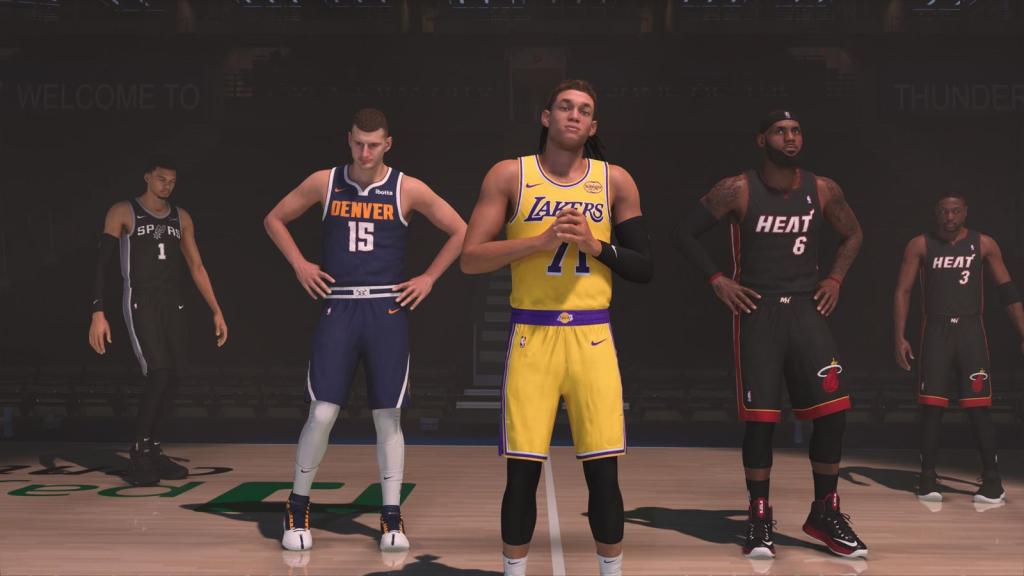 LeBron James, Luka Doncic, and other superstars in NBA 2K26