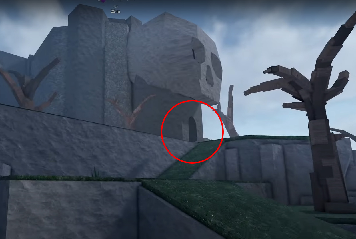 o ??? Templo do crânio onde a bússola amaldiçoada é para encontrar Kraken em viagens