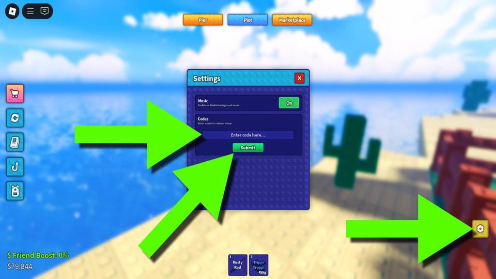How to redeem Fish a Brainrot codes
