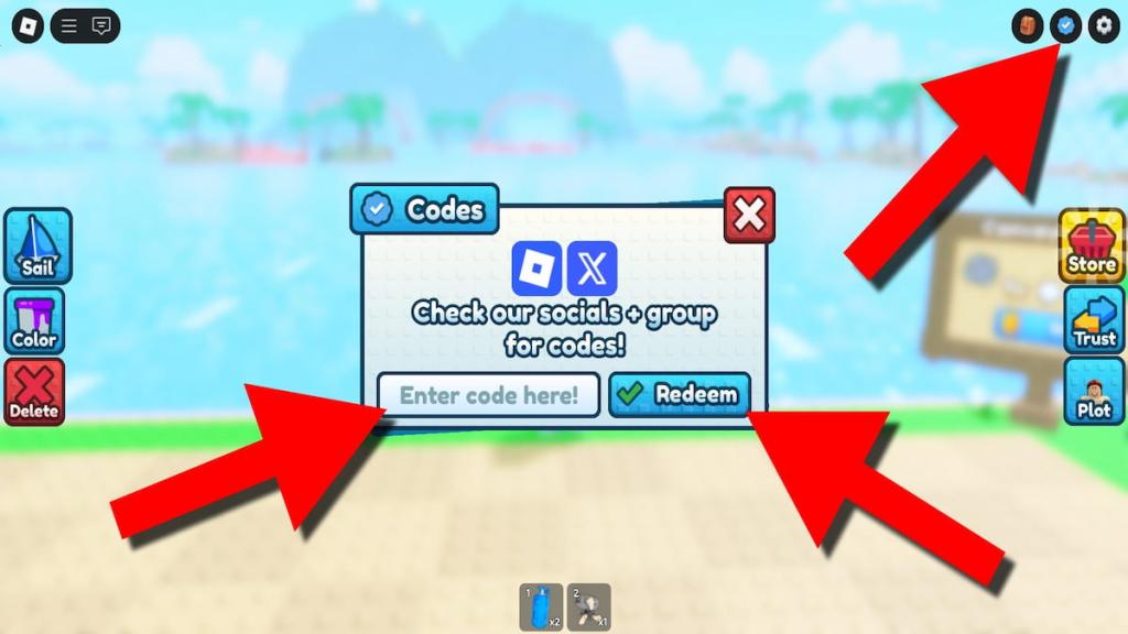 How to redeem Make a Boat codes