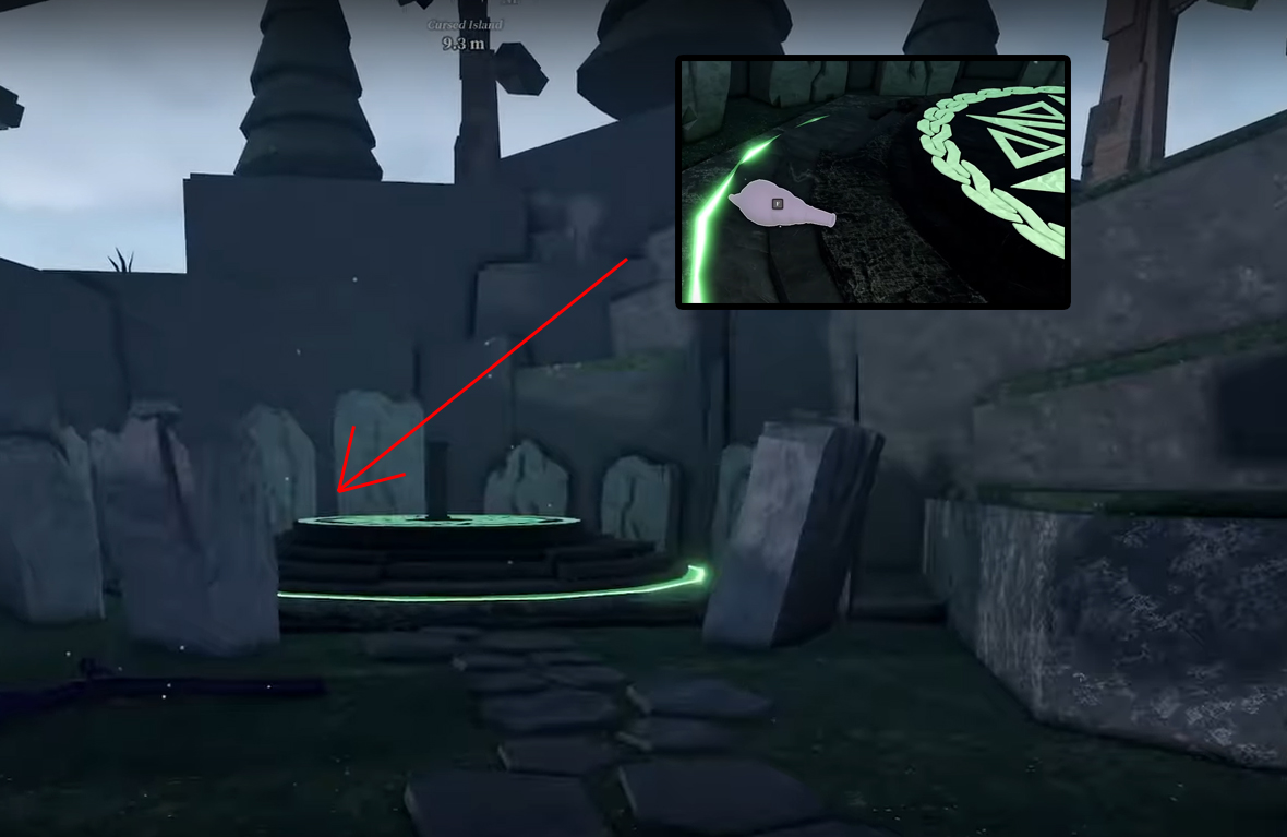 finding the cursed conch in voyagers to summon the kraken