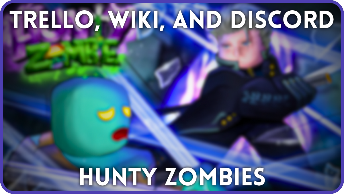 Cover image of Hunty Zombies on Roblox.