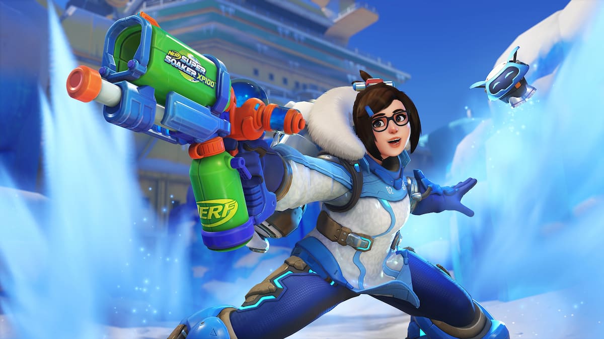 Mei NERF gun in OW2