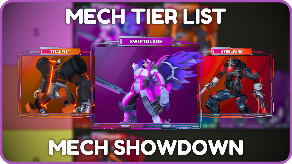 Mech Showdown Tier List [SEASON 3!] – Destructoid