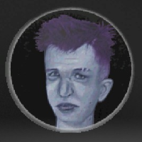 Eyebrow slit icon in No, I'm not a Human