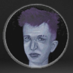 Eyebrow slit icon in No, I'm not a Human