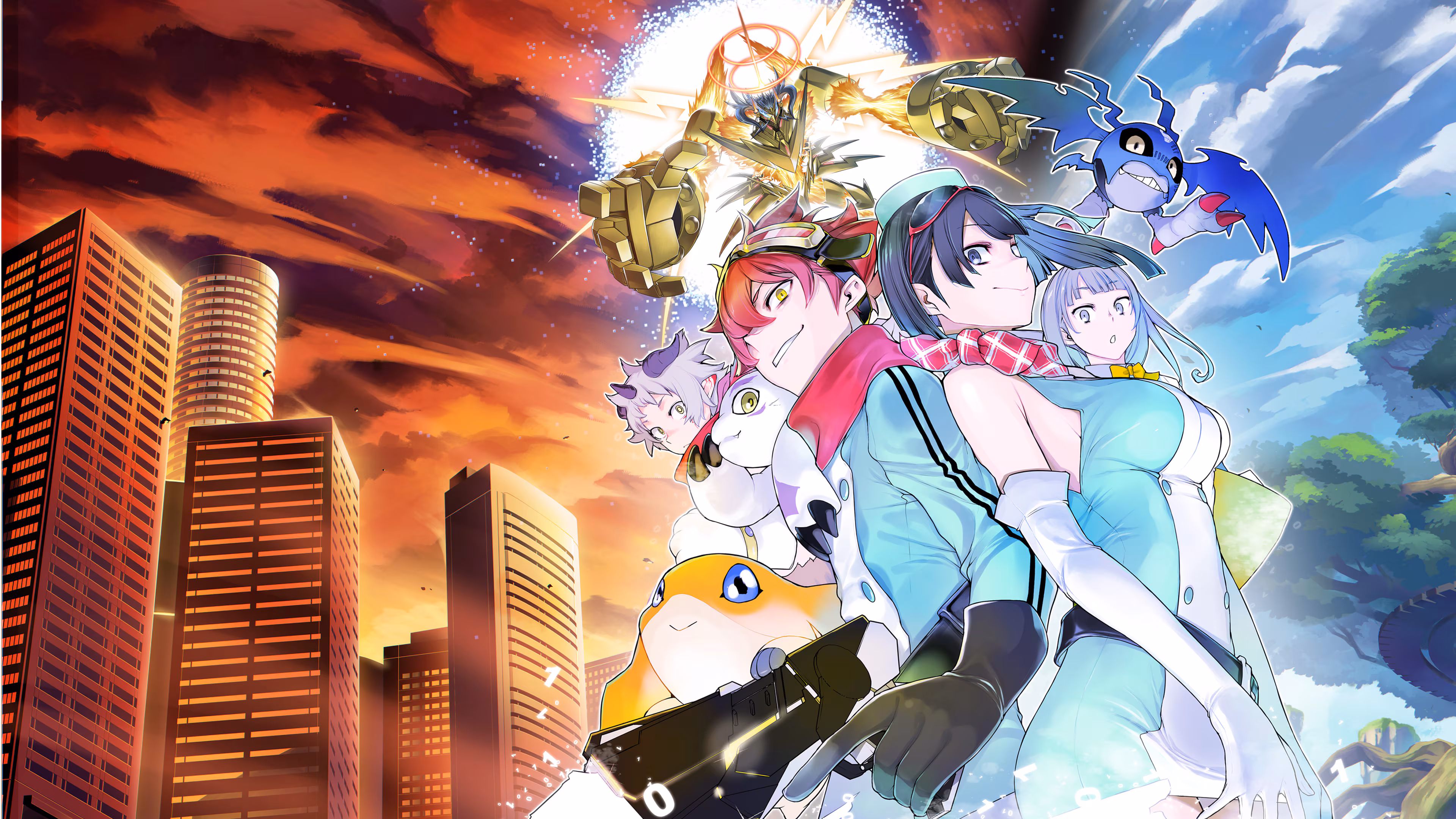 digimon time stranger key art
