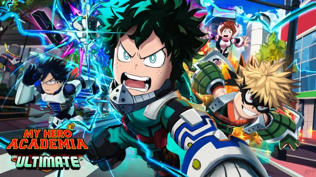 Promo image for Hero Academia Ultimate.