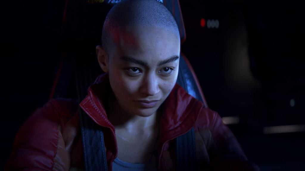 A character watching beyond the camera in Intergalactic: The Heretic Prophet.