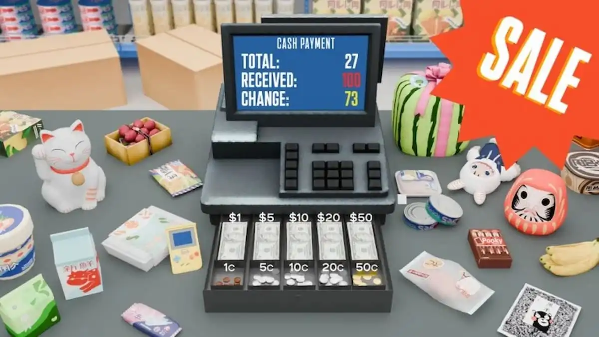 Japanese Supermarket Simulator promo art