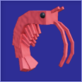 Shrimp bait from the Fish a Brainrot Roblox experience.
