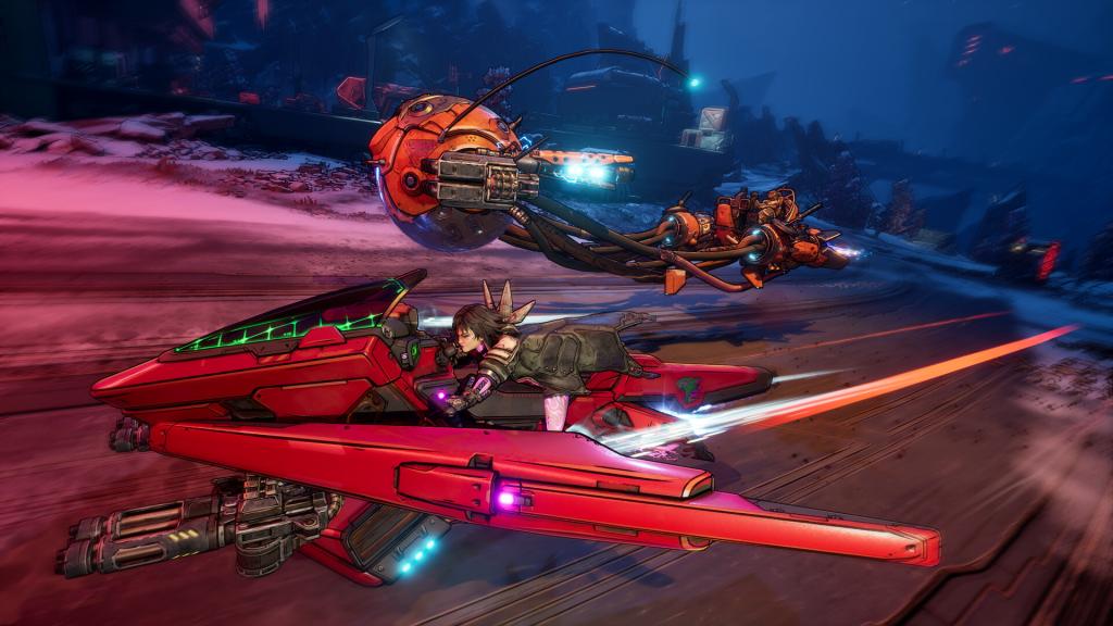 Vex on the Digirunner in Borderlands 4