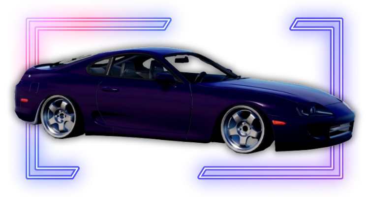 Toyoda Supwa car from the Fix it Up Roblox experience.