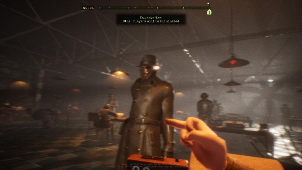 Winning player shows their middle finger to everyone else in Final Sentence