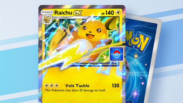 Raichu ex in Pokémon TCG Pocket