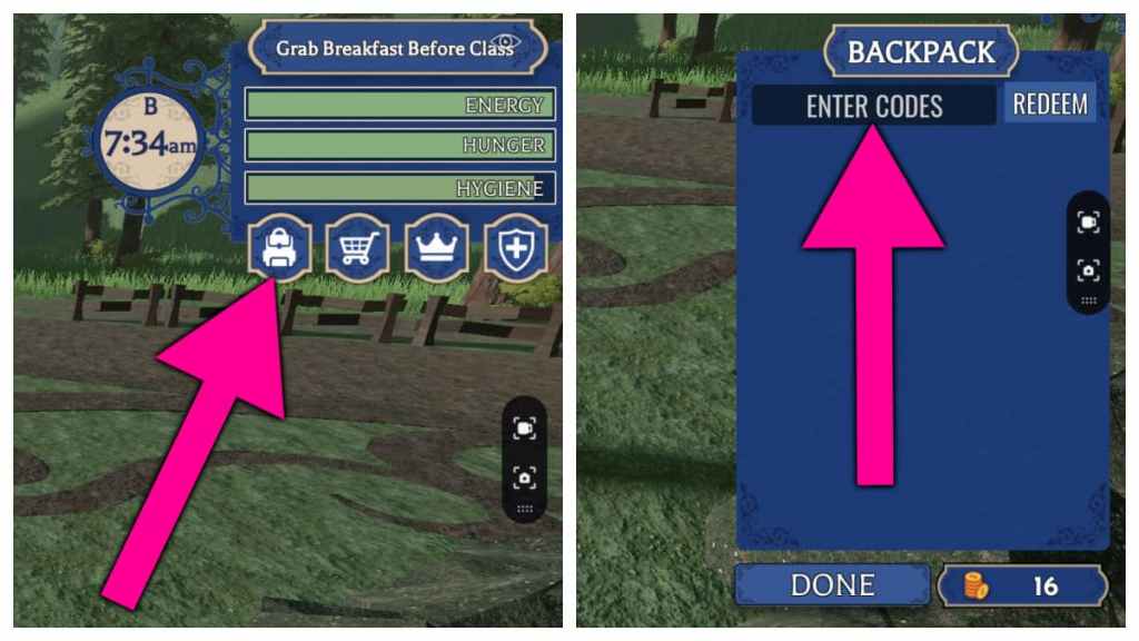 How to redeem Genovia High codes.