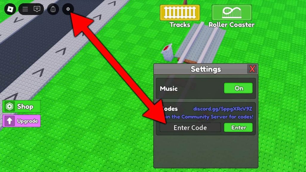 How to redeem Build a Roller Coaster codes.