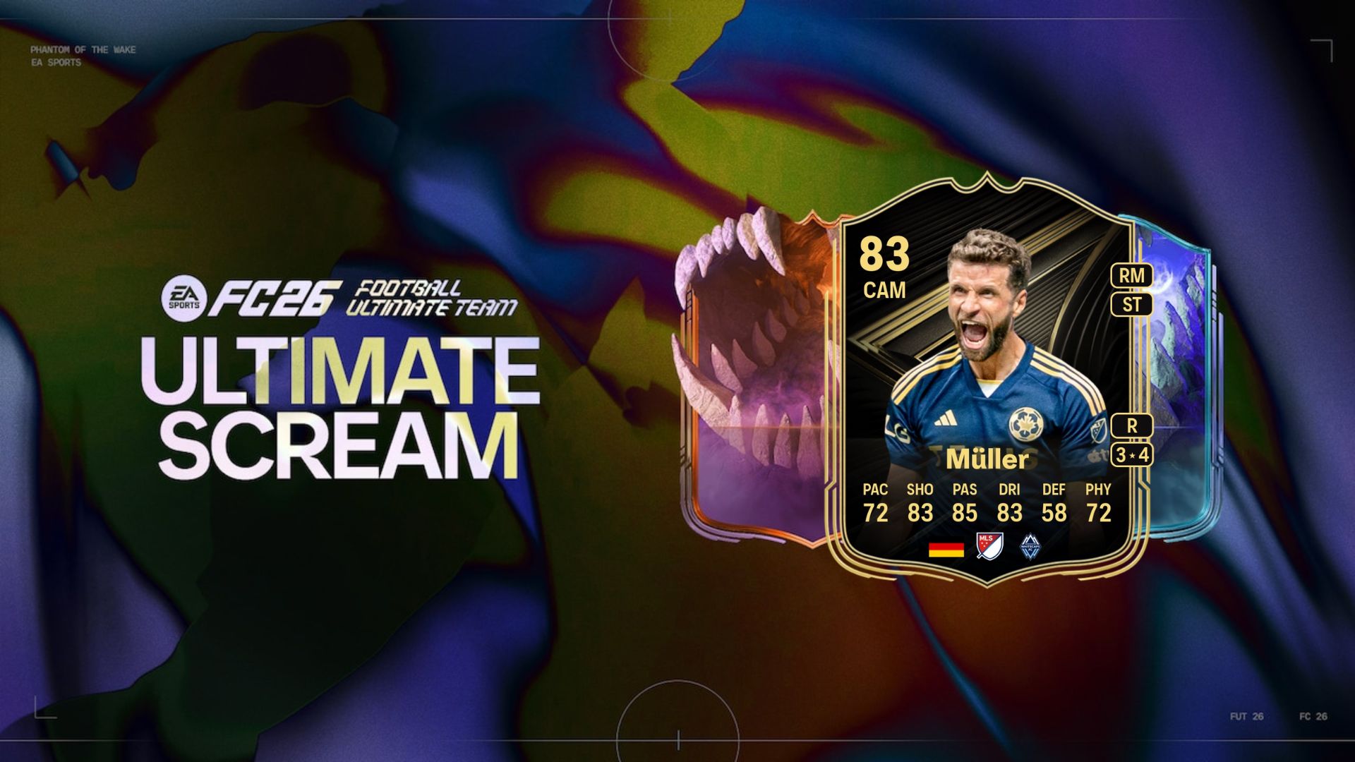 Thomas Muller TOTW card in FC 26