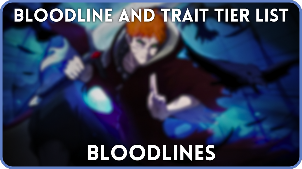 Cover image of Bloodlines on Roblox.