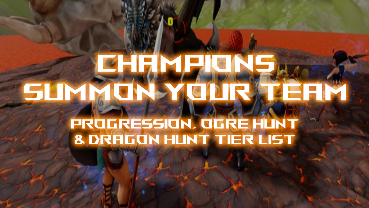 #Champions Summon Your Crew Tier Checklist