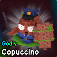 Copuccino plant from Plants vs Brainrots Roblox experience.