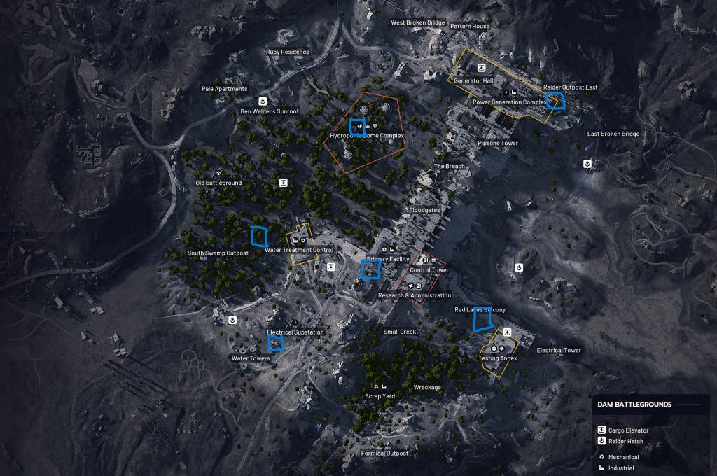 All Field Depot locations in  ARC Raiders